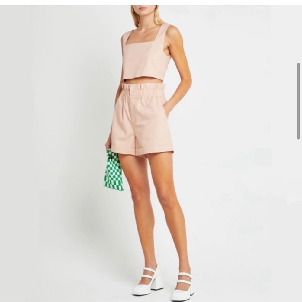 NWT Anthropologie o.p.t. Vienna Shorts Set